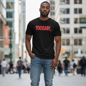 Jordan Men's T-Shirt with its “TOO EASY” graphics. NWT